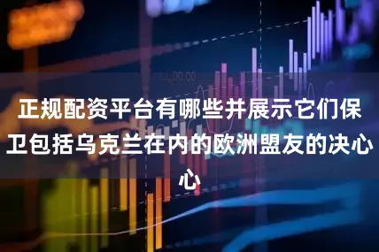 正规配资平台有哪些并展示它们保卫包括乌克兰在内的欧洲盟友的决心